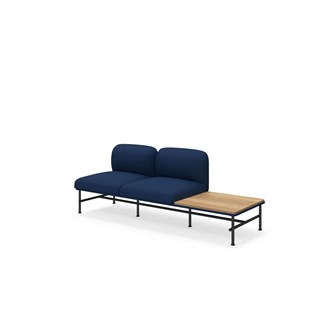 Sofa Nebula 2-seter uten armlene bord venstre