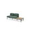 Sofa Nebula 2-seter uten armlene bord venstre