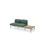 Sofa Nebula 2-seter uten armlene bord venstre