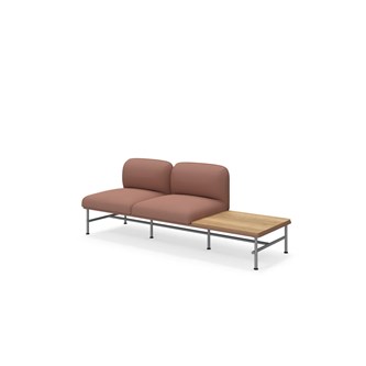 Sofa Nebula 2-seter uten armlene bord venstre