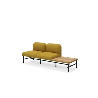 Sofa Nebula 2-seter uten armlene bord venstre