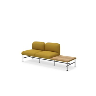 Sofa Nebula 2-seter uten armlene bord venstre