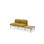 Sofa Nebula 2-seter uten armlene bord venstre