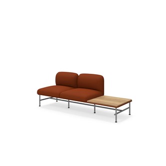 Sofa Nebula 2-seter uten armlene bord venstre