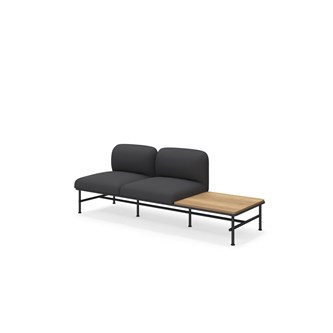 Sofa Nebula 2-seter uten armlene bord venstre