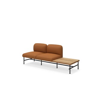 Sofa Nebula 2-seter uten armlene bord venstre