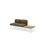Sofa Nebula 2-seter uten armlene bord venstre