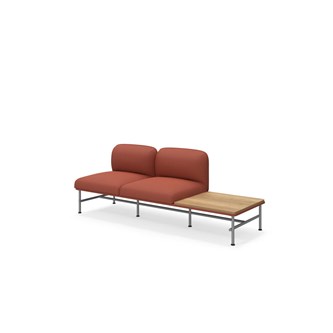 Sofa Nebula 2-seter uten armlene bord venstre