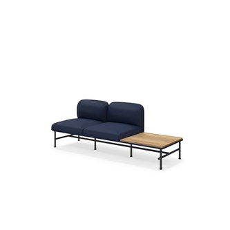 Sofa Nebula 2-seter uten armlene bord venstre
