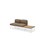 Sofa Nebula 2-seter uten armlene bord venstre