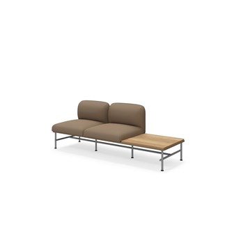 Sofa Nebula 2-seter uten armlene bord venstre