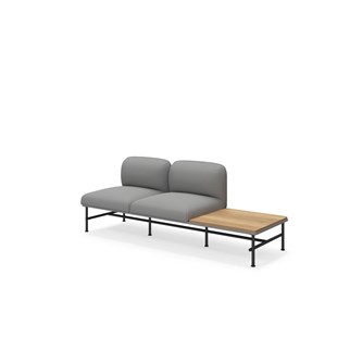 Sofa Nebula 2-seter uten armlene bord venstre