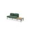 Sofa Nebula 2-seter uten armlene bord venstre