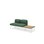 Sofa Nebula 2-seter uten armlene bord venstre