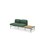 Sofa Nebula 2-seter uten armlene bord venstre