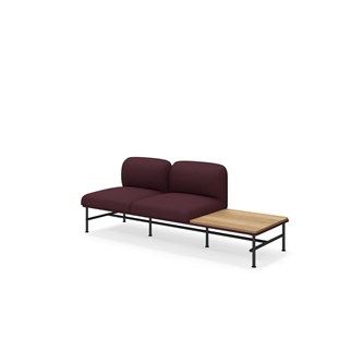 Sofa Nebula 2-seter uten armlene bord venstre