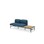 Sofa Nebula 2-seter uten armlene bord venstre