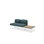 Sofa Nebula 2-seter uten armlene bord venstre
