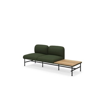 Sofa Nebula 2-seter uten armlene bord venstre