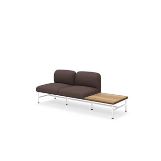 Sofa Nebula 2-seter uten armlene bord venstre