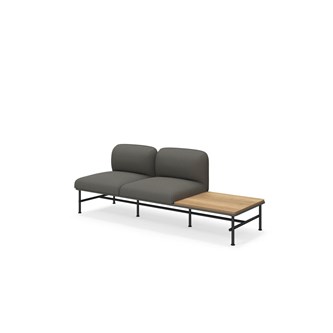 Sofa Nebula 2-seter uten armlene bord venstre