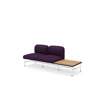 Sofa Nebula 2-seter uten armlene bord venstre