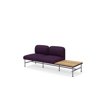 Sofa Nebula 2-seter uten armlene bord venstre