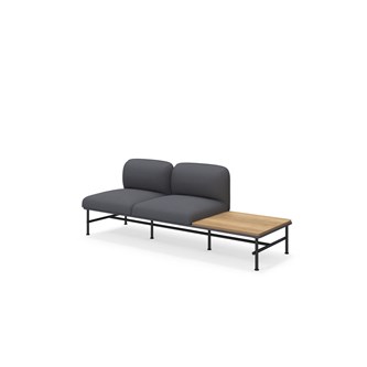 Sofa Nebula 2-seter uten armlene bord venstre
