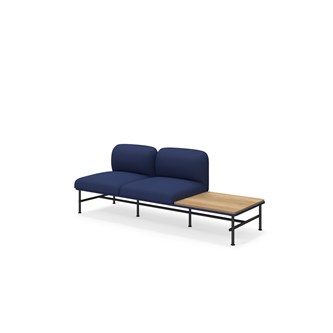 Sofa Nebula 2-seter uten armlene bord venstre