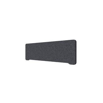 Bordskjerm Edge toppmontert  B140xH40 cm