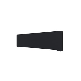 Bordskjerm Edge toppmontert  B160xH40 cm