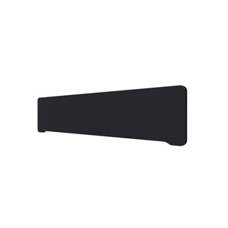 Bordskjerm Edge toppmontert  B180xH40 cm