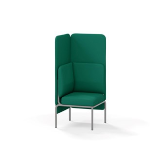 Adapt rett hjørnemodul høy rygg SH45 H128