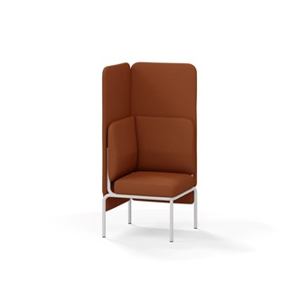 Adapt rett hjørnemodul høy rygg SH45 H128