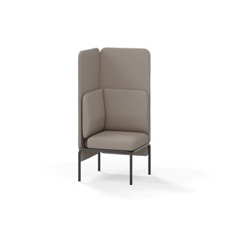 Adapt rett hjørnemodul høy rygg SH45 H128