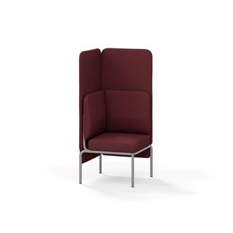 Adapt rett hjørnemodul høy rygg SH45 H128