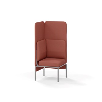 Adapt rett hjørnemodul høy rygg SH45 H128