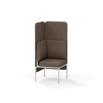 Adapt rett hjørnemodul høy rygg SH45 H128