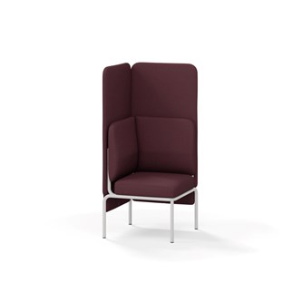 Adapt rett hjørnemodul høy rygg SH45 H128