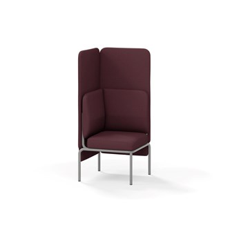 Adapt rett hjørnemodul høy rygg SH45 H128