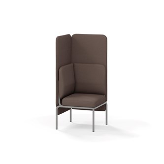 Adapt rett hjørnemodul høy rygg SH45 H128