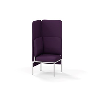 Adapt rett hjørnemodul høy rygg SH45 H128