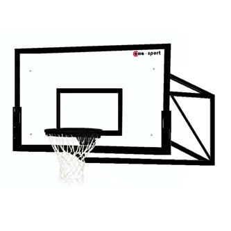 Basketplate med kurv standard størrelse