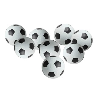 Fotball gummi str 3, 8 stk