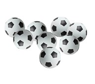 Fotball gummi str 3, 8 stk