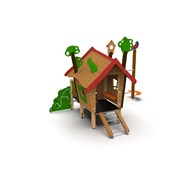 Trollskogen lekehus med balansegang