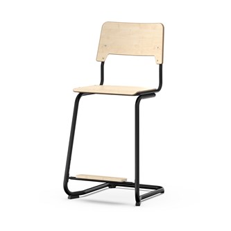 Stol Como FSC C-stativ 65 cm medium sete svart