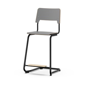 Stol Como FSC C-stativ 65 cm medium sete svart