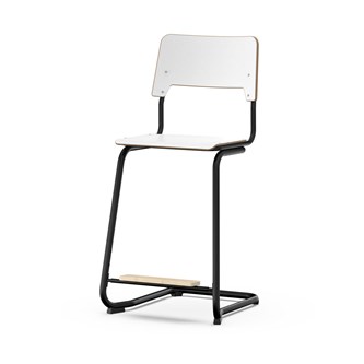 Stol Como FSC C-stativ 65 cm medium sete svart