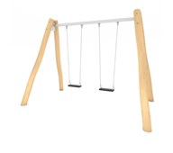 Robinia huskestativ høyt 2 seter RB0542